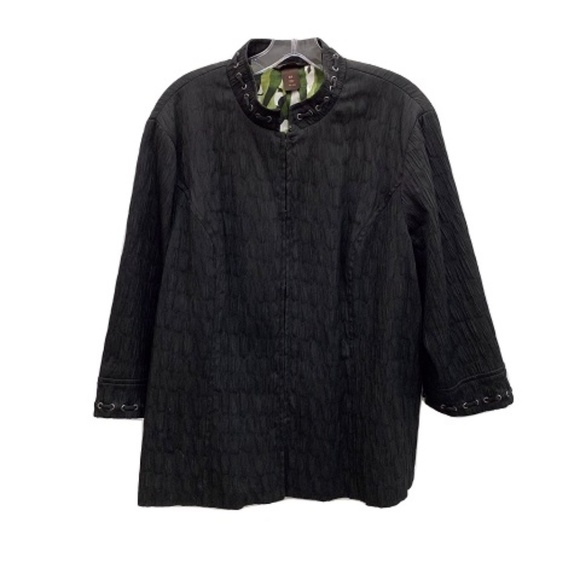 Multiples Crepe Jacket